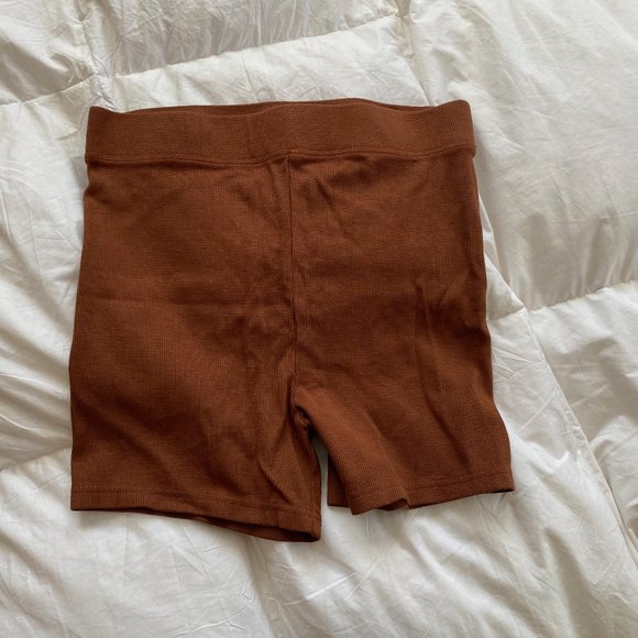 Talentless Cotton Ribbed Biker Short New with Tags size L - Picture 2 of 4